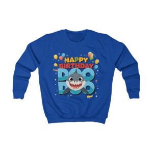 Happy Birthday Doo Doo Shark Sweatshirt